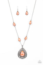 Load image into Gallery viewer, Magical Masquerade - Orange Necklace
