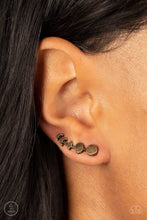 Load image into Gallery viewer, Its Just a Phase - Brass Earrings