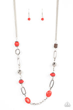 Load image into Gallery viewer, Barefoot Bohemian - Red Necklace