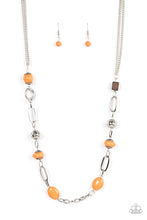 Load image into Gallery viewer, Barefoot Bohemian - Orange Necklace