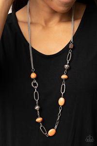 Barefoot Bohemian - Orange Necklace