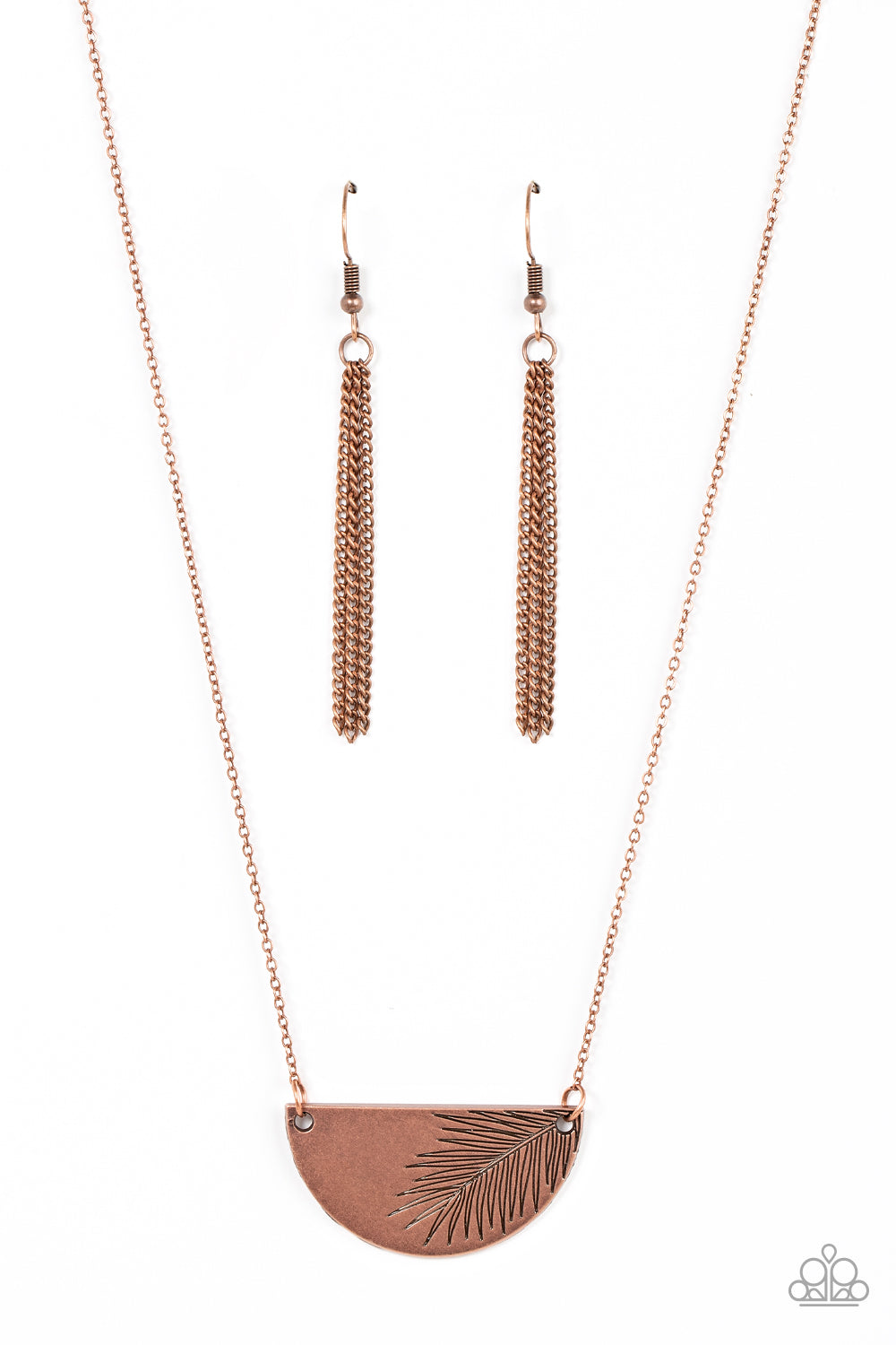 Cool, PALM, and Collected - Copper Choker Necklace