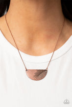 Load image into Gallery viewer, Cool, PALM, and Collected - Copper Choker Necklace