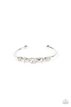 Load image into Gallery viewer, Disarming Dazzle - White Cuff Bracelet