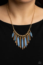 Load image into Gallery viewer, Bohemian Breeze - Blue Necklace