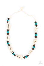 Load image into Gallery viewer, Bermuda Beachcomber - Blue Necklace