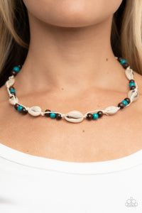 Bermuda Beachcomber - Blue Necklace