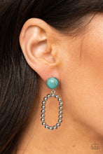 Load image into Gallery viewer, Riverbed Refuge - Blue Post Earrings