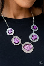 Load image into Gallery viewer, Raw Charisma - Purple Necklace