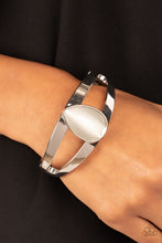 Load image into Gallery viewer, Enhanced Enchantment - White Hinged Bracelet