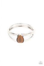 Load image into Gallery viewer, Enhanced Enchantment - Brown Hinged Bracelet