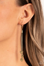 Load image into Gallery viewer, Higher Love - Brass Earrings