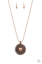 Load image into Gallery viewer, Solar Swirl - Copper Necklace