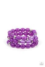 Load image into Gallery viewer, Coastal Coastin - Purple Set of Bracelets