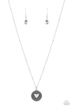 Load image into Gallery viewer, Lovestruck Shimmer - Silver Necklace