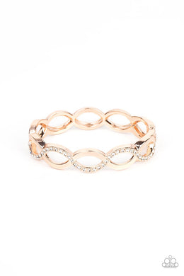 Tailored Twinkle - Rose Gold Bracelet