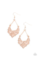 Load image into Gallery viewer, Sentimental Setting - Rose Gold Earrings