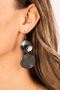 Bait and Switch - Black (Gunmetal) Earrings