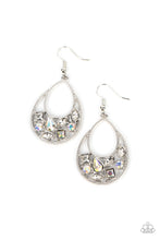 Load image into Gallery viewer, Regal Recreation - White Earrings