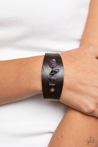 Colorful Canyoneer - Purple Snap Bracelet