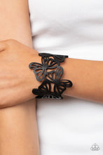 Load image into Gallery viewer, Butterfly Breeze - Black Bracelet