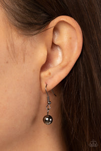 Metro Milestone - Black Gunmetal Necklace
