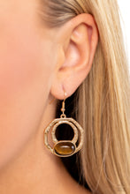Load image into Gallery viewer, Terrestrial Retreat - Brown Earrings