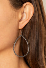 Load image into Gallery viewer, Black Tie Optional - Silver Earrings