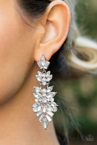 Frozen Fairytale - White Earrings