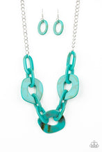 Load image into Gallery viewer, Courageously Chromatic - Blue Necklace
