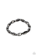 Load image into Gallery viewer, Magnetic Mantra - Black Gunmetal Bracelet
