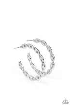 Load image into Gallery viewer, Impressive Innovation - Silver Hoop Earrings