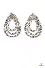 Load image into Gallery viewer, Take a POWER Stance - Black Gunmetal Post Earrings