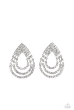 Load image into Gallery viewer, Take a POWER Stance - White Post Earrings