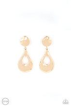 Load image into Gallery viewer, Metallic Magic - Gold Clip-On Earrings