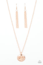 Load image into Gallery viewer, Monarch Meadow - Rose Gold Necklace