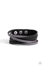 Load image into Gallery viewer, Not SEW Fast - Black Bracelet