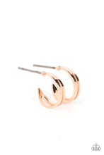Load image into Gallery viewer, SMALLEST of Them All - Rose Gold Hoop Earrings