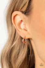 Load image into Gallery viewer, SMALLEST of Them All - Rose Gold Hoop Earrings