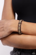 Load image into Gallery viewer, Trailblazing Textiles - Yellow Bracelet