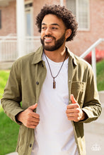 Load image into Gallery viewer, Comes Back ZEN-fold - Brown Necklace