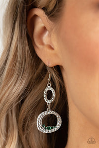 So Unexpected - Green Earrings