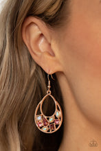 Load image into Gallery viewer, Regal Recreation - Rose Gold Earrings