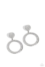 Load image into Gallery viewer, GLOW You Away - White Post Earrings