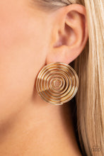 Load image into Gallery viewer, COIL Over - Gold Earrings