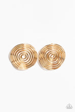 Load image into Gallery viewer, COIL Over - Gold Earrings