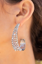 Load image into Gallery viewer, Cold as Ice - White Earrings