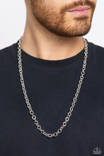 Load image into Gallery viewer, Its GOAL Time - Silver Necklace