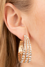 Load image into Gallery viewer, Cosmopolitan Cool - Gold Hoop Earrings