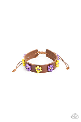 Flowery Frontier - Purple Bracelet